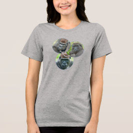 T-shirt En Tri-matière Les gorilles me font sourire