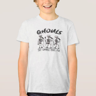 T-shirt En Tri-matière Les goules veulent juste s'amuser – Conception Hal