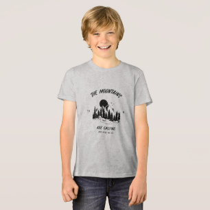 T-shirt En Tri-matière Les montagnes appellent et nous y allons