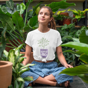T-shirt En Tri-matière Les plantes Sont Mes Gens T-Shirt Tri-Blend