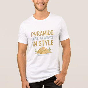 T-shirt En Tri-matière Les pyramides sont toujours de style - Patrimoine