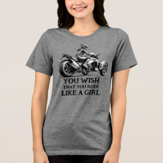 T-shirt En Tri-matière Les Ryders Spyder US - Comme Une Fille