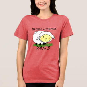 T-shirt En Tri-matière L'Éternel est mon berger Psalm 23 T-shirt bébé - U