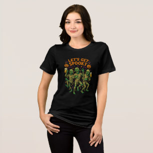 T-shirt En Tri-matière Let's Spooky Dancing