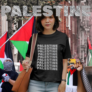 T-shirt En Tri-matière Libérez la Palestine en design de foulard palestin