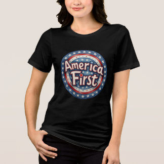 T-shirt En Tri-matière Liberté colorée : l'Amérique d'abord