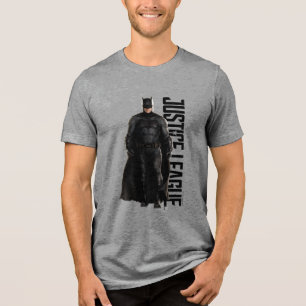 T-shirt En Tri-matière Ligue de Justice Batman Sur Le Champ De Bataille