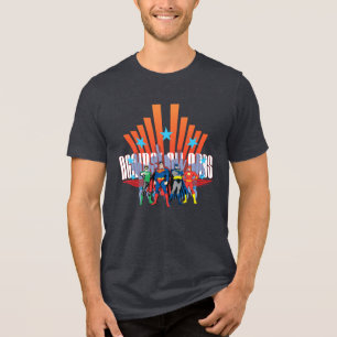T-shirt En Tri-matière Ligue de Justice "Contre Toutes Les Odeurs"