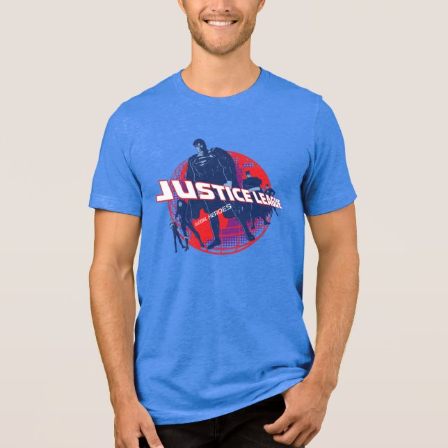 T-shirt En Tri-matière Ligue de la justice et du monde (Recto)