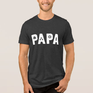 T-shirt En Tri-matière L'ingénieur PAPA : Le père mécanique