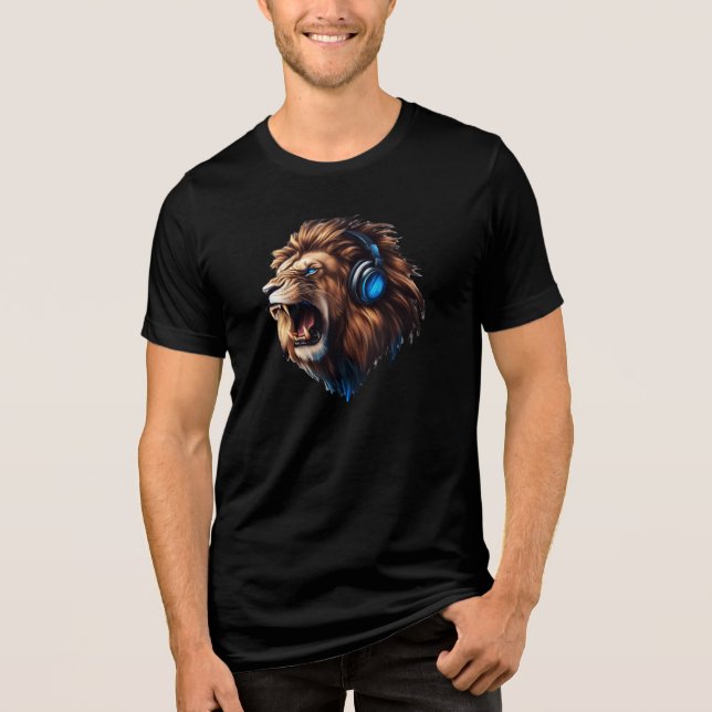 T-shirt En Tri-matière Lion vibe (Recto)