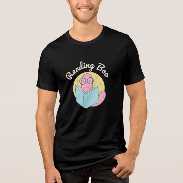 T-shirt En Tri-matière Livre Lover Lecture Boo National Library Week (Recto)