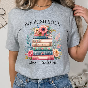 T-shirt En Tri-matière Livre personnalisé Louvain cadeau, Lecteur de club
