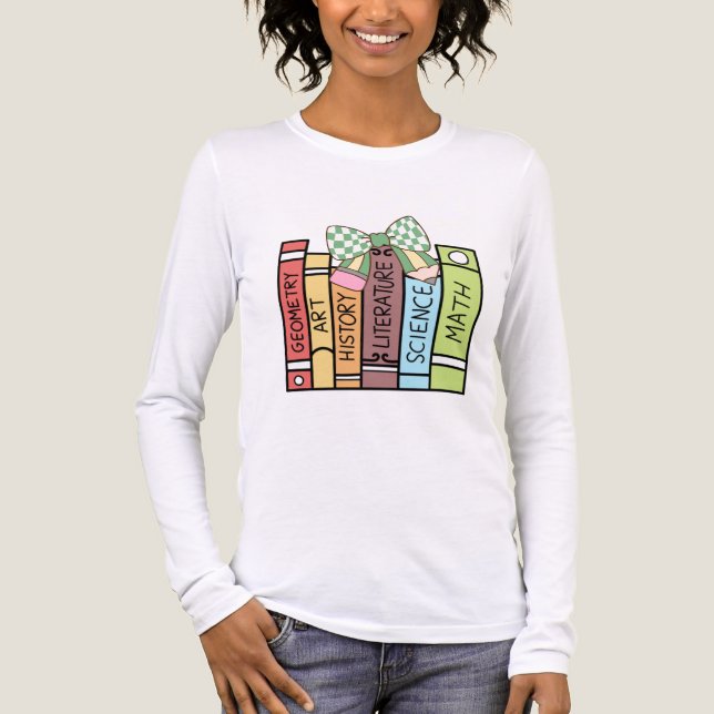 T-shirt En Tri-matière Livres et arcs (Recto)