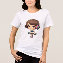 T-shirt En Tri-matière ¡Lleva un Toque Adorable y Divertido Contigo!