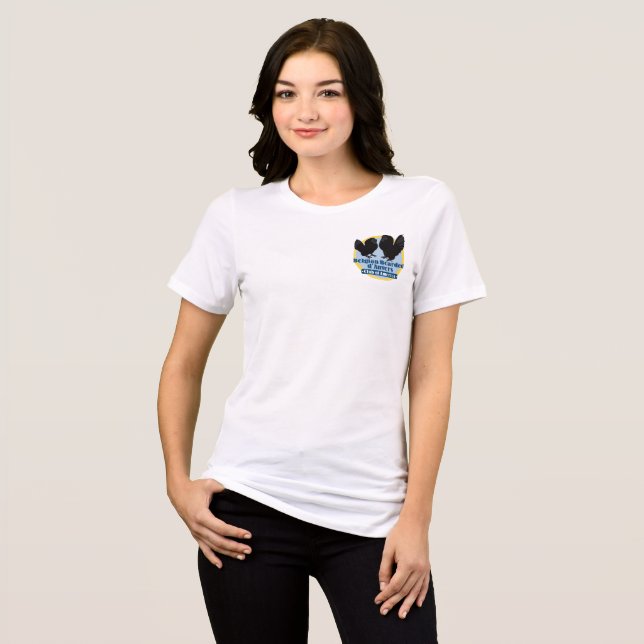 T-shirt En Tri-matière Logo couleur T-shirt femme (Recto plein)