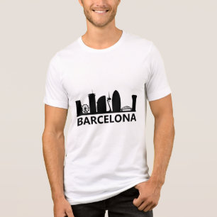 T-shirt En Tri-matière logo de barcelone