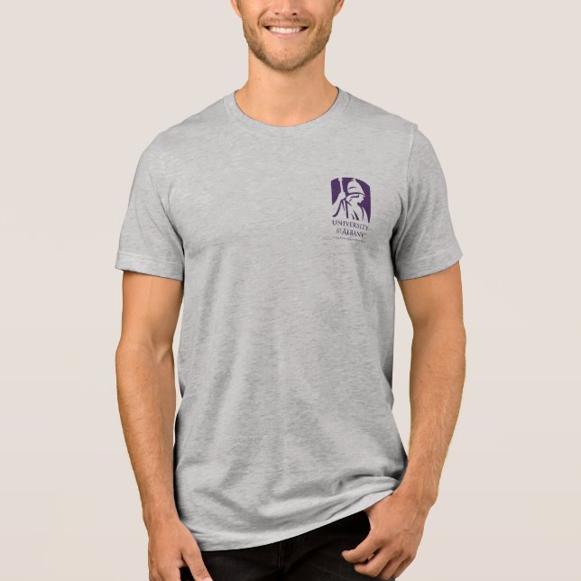 T-shirt En Tri-matière Logo de l'Université d'Albany (Recto)