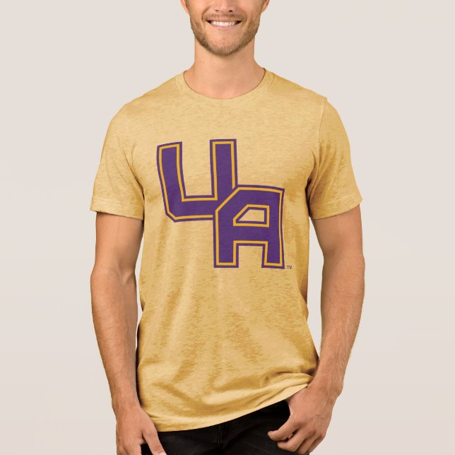 T-shirt En Tri-matière Logo de l'Université d'Albany Initials (Recto)