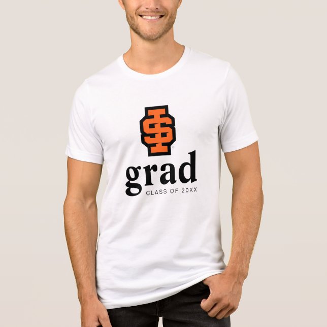 T-shirt En Tri-matière Logo de l'Université d'État de l'Idaho (Recto)