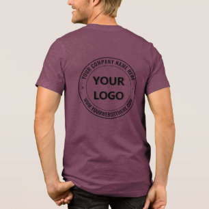 T-shirt En Tri-matière Logo de votre entreprise et texte personnalisé per