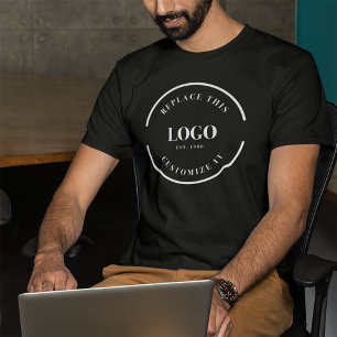 T-shirt En Tri-matière Logo d'entreprise personnalisé Employé Entreprise