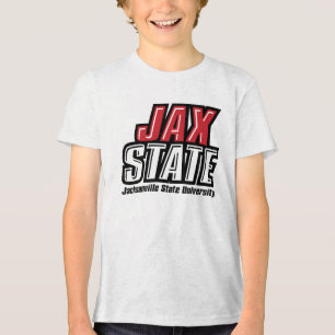T-shirt En Tri-matière Logo d'état de Jacksonville State University JAX S