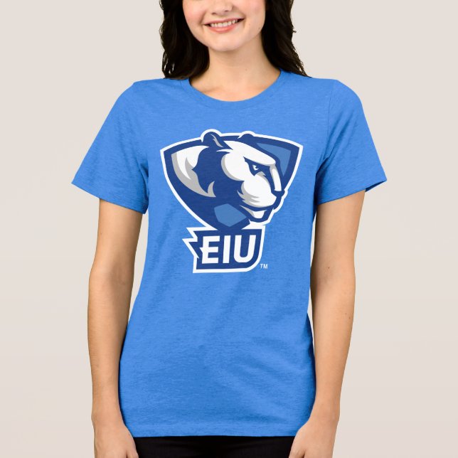 T-shirt En Tri-matière Logo Eastern Illinois University Panthers (Recto)