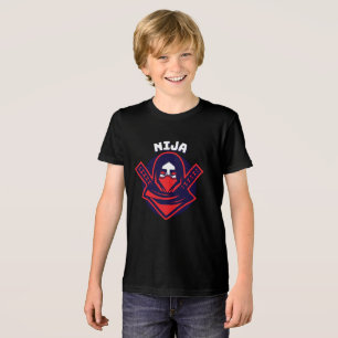 T-shirt En Tri-matière Logo Ninja – Emblème de Guerrier Audacieux