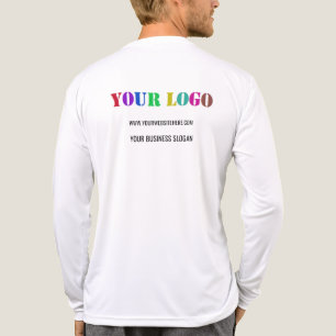 T-shirt En Tri-matière Logo personnalisé de l'entreprise et commerce de t