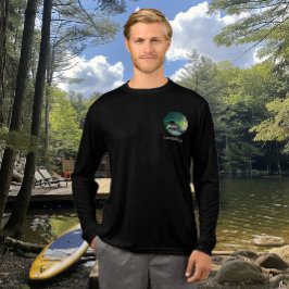 T-shirt En Tri-matière Loon Family Butterfield Lake