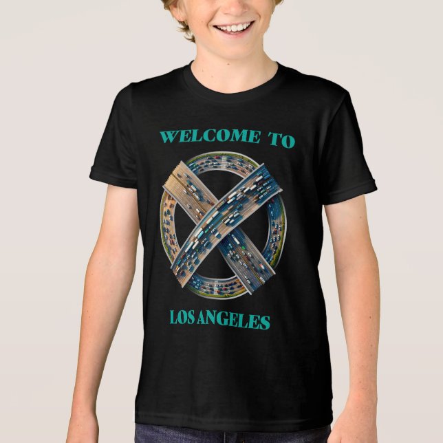 T-shirt En Tri-matière Los Angeles California (Recto)