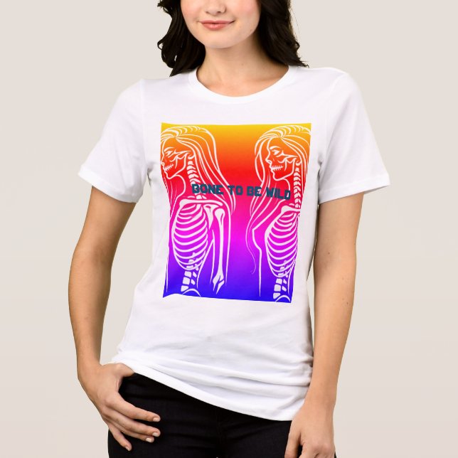 T-shirt En Tri-matière L'Os Pour Être Un T-shirt Sauvage (Recto)