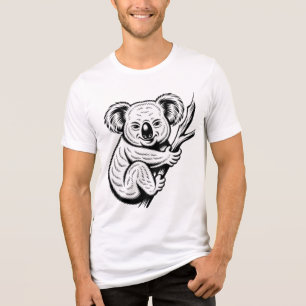 T-shirt En Tri-matière Loup Rugissant Féroce Prédateur Sauvage Agressif