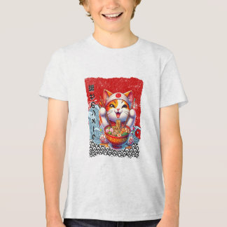 T-shirt En Tri-matière Lucky Chat Noodle Love