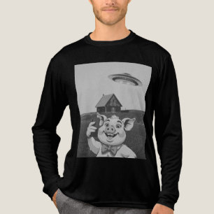 T-shirt En Tri-matière L'ultime chemise de voyage UFO Selfie