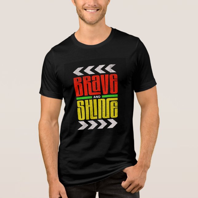 T-shirt En Tri-matière Lumineuse et brillante (Recto)