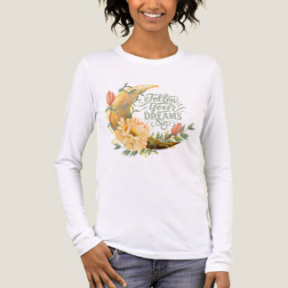 T-shirt En Tri-matière Lune « Suivez vos rêves »