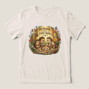 T-shirt En Tri-matière Ma famille est un peu épineuse