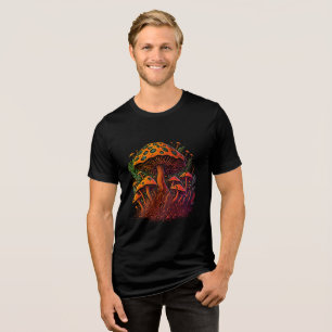 T-shirt En Tri-matière Magic Mushroom Retro Vibes Tee