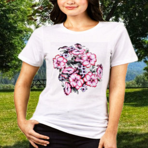 T-shirt En Tri-matière Mai Bloom-II