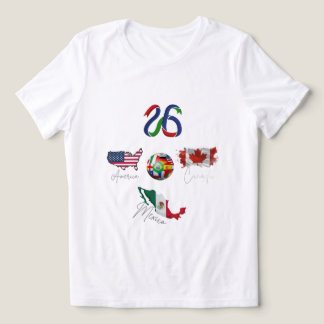 T-shirt En Tri-matière Maillot Coupe du Monde 2026 • Chemise de famille a