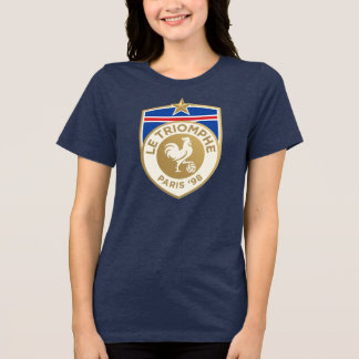 T-shirt En Tri-matière Maillot Rétro France Coupe du Monde 1998