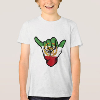 T-shirt En Tri-matière Main de Shaka du Lion Persan
