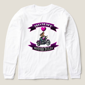 T-shirt En Tri-matière Maman aime les motos