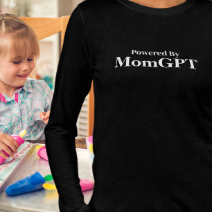 T-shirt En Tri-matière Maman Amusante Anniversaire - Powered By MomGPT - 