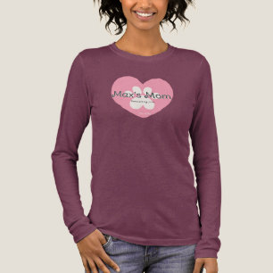T-shirt En Tri-matière Maman d'animal de compagnie personnalisée avec ado