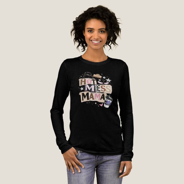 T-shirt En Tri-matière Maman dans tous ses états (Recto complet)