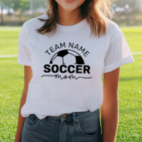Maman de footballeur Nom de l'équipe personnalisé