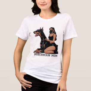 T-shirt En Tri-matière Maman doberman